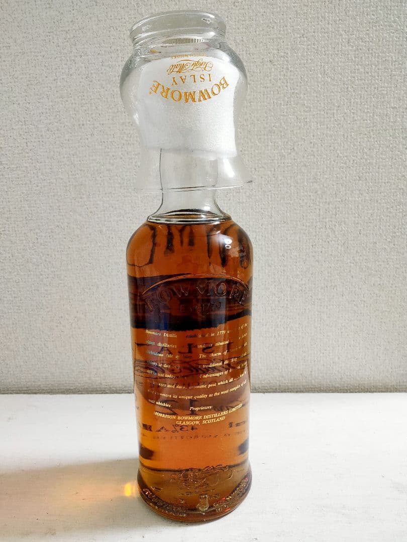 BOWMORE ボウモア 12年 カモメラベル ウィスキー グラス付 古酒