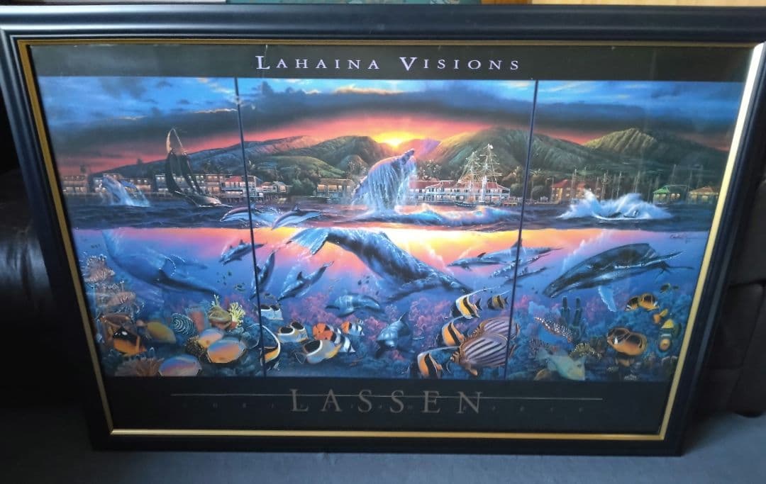 LASSEN (中古品) LAHAINA VISION 額付き