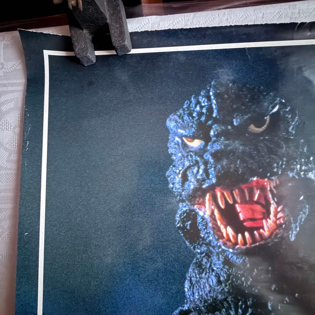 2245様感謝‼️貴重‼️'85 GODZILLAポスター非売品ゴジラスペック未使用