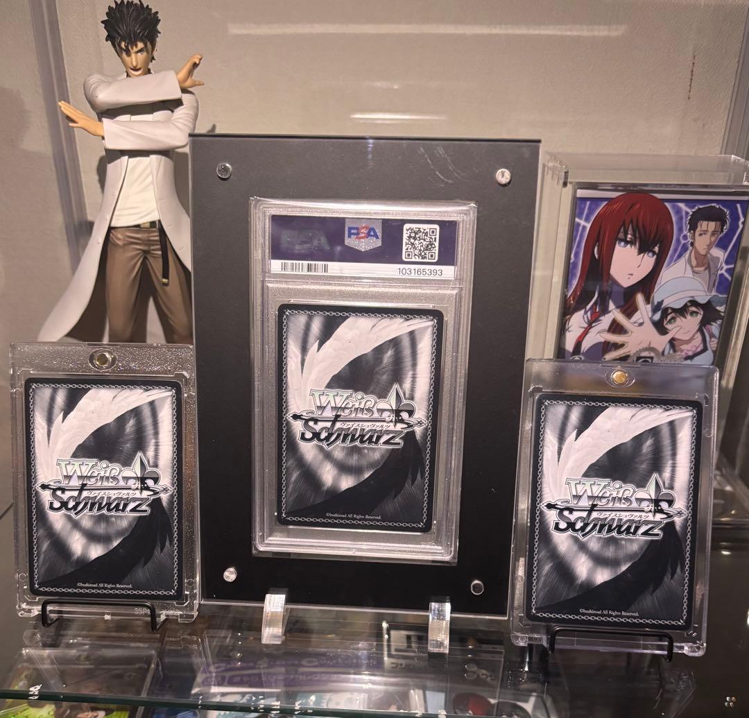 美しき天才少女 牧瀬紅莉栖　SP PSA 9サイン ヴァイスシュヴァルツ