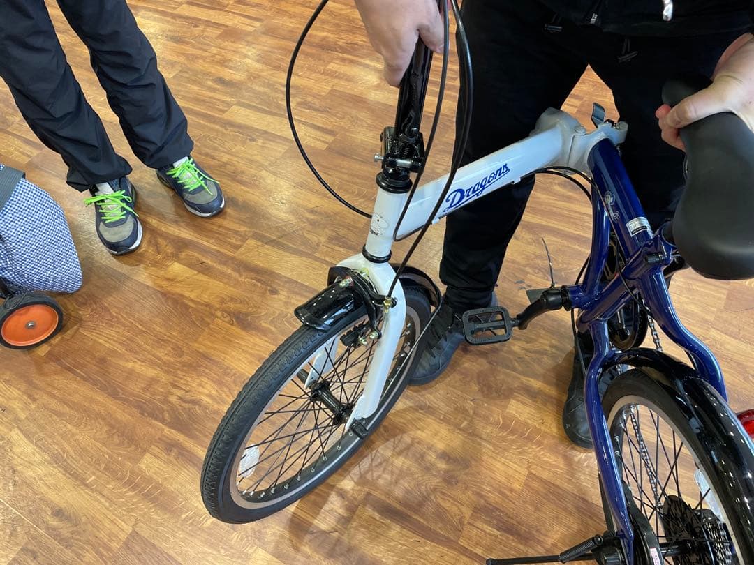 m*バ様 TOBU製畳める自転車未使用品