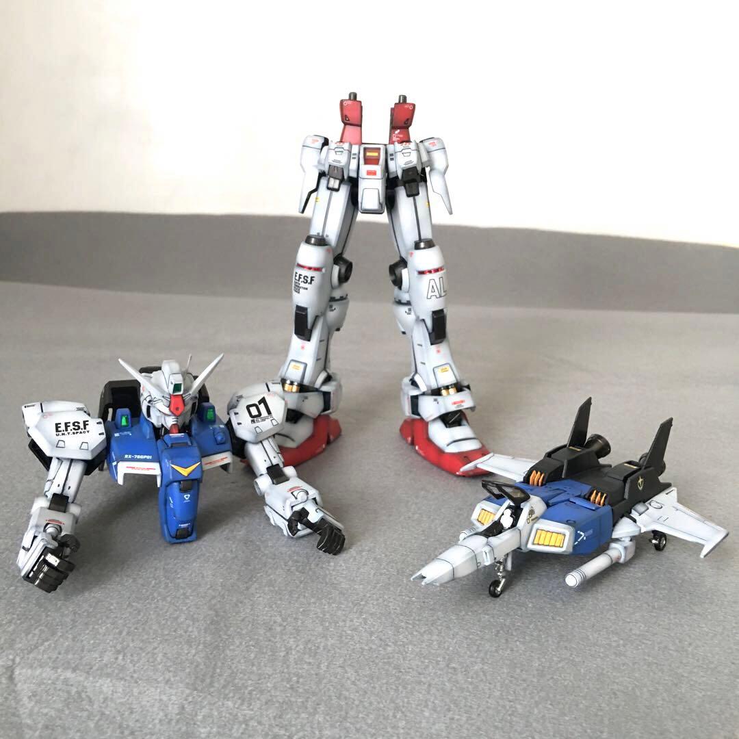 ガンプラ 完成品 1/100 MG RX-78 GP01 ガンダム 試作1号機