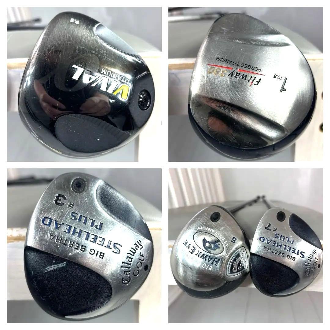 本格派 メンズゴルフクラブ 14本 フルセット ゴルフセット 豪華 お試しセット