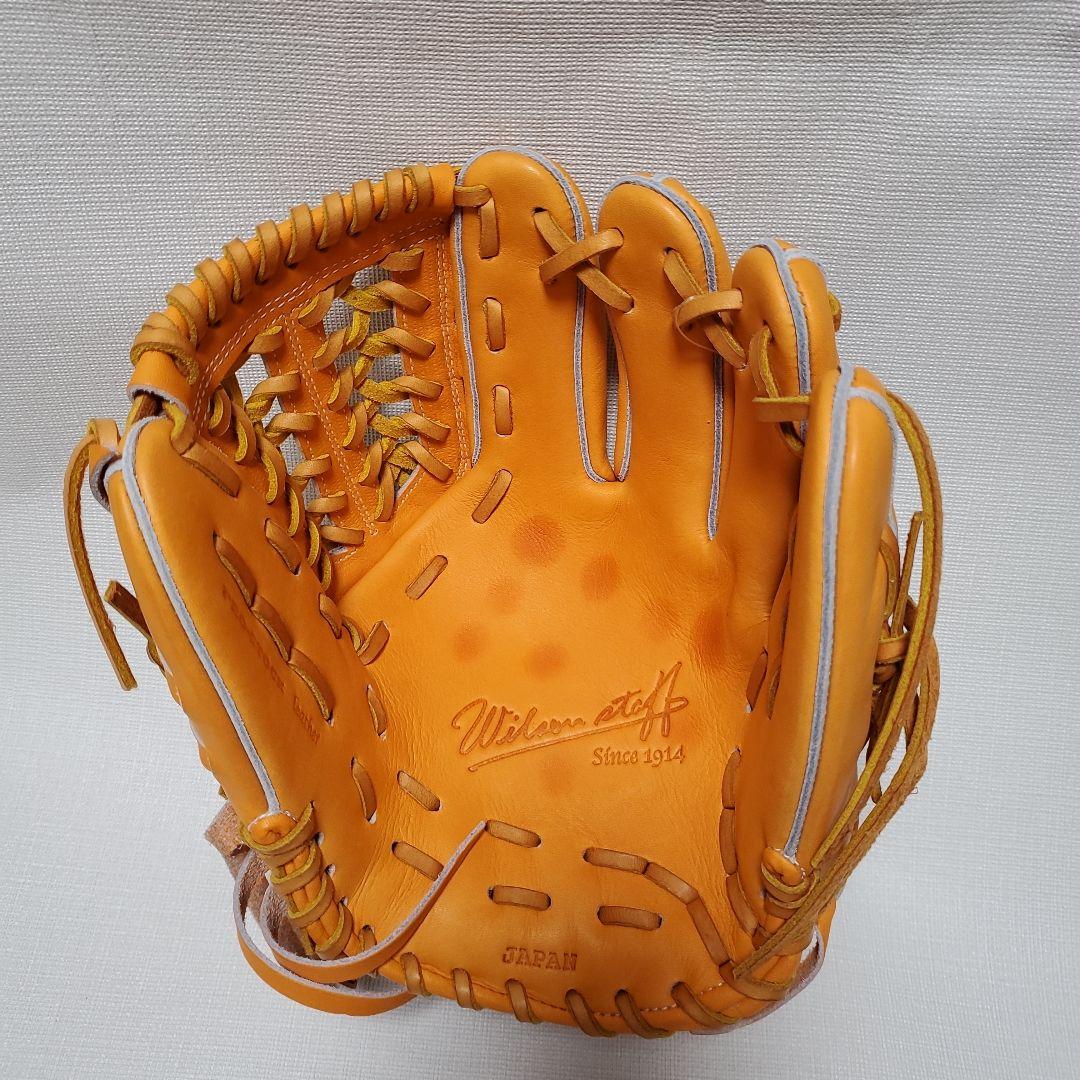 ウイルソン 硬式グローブ 内野手用 右投げ用 日本製[色焼けあり]