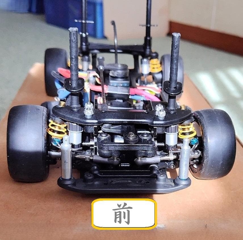 ミニシャシーキット.ガンベイド.（中古ボディー＆メカ搭載済み）