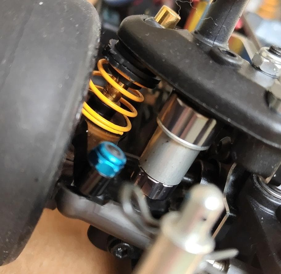 ミニシャシーキット.ガンベイド.（中古ボディー＆メカ搭載済み）