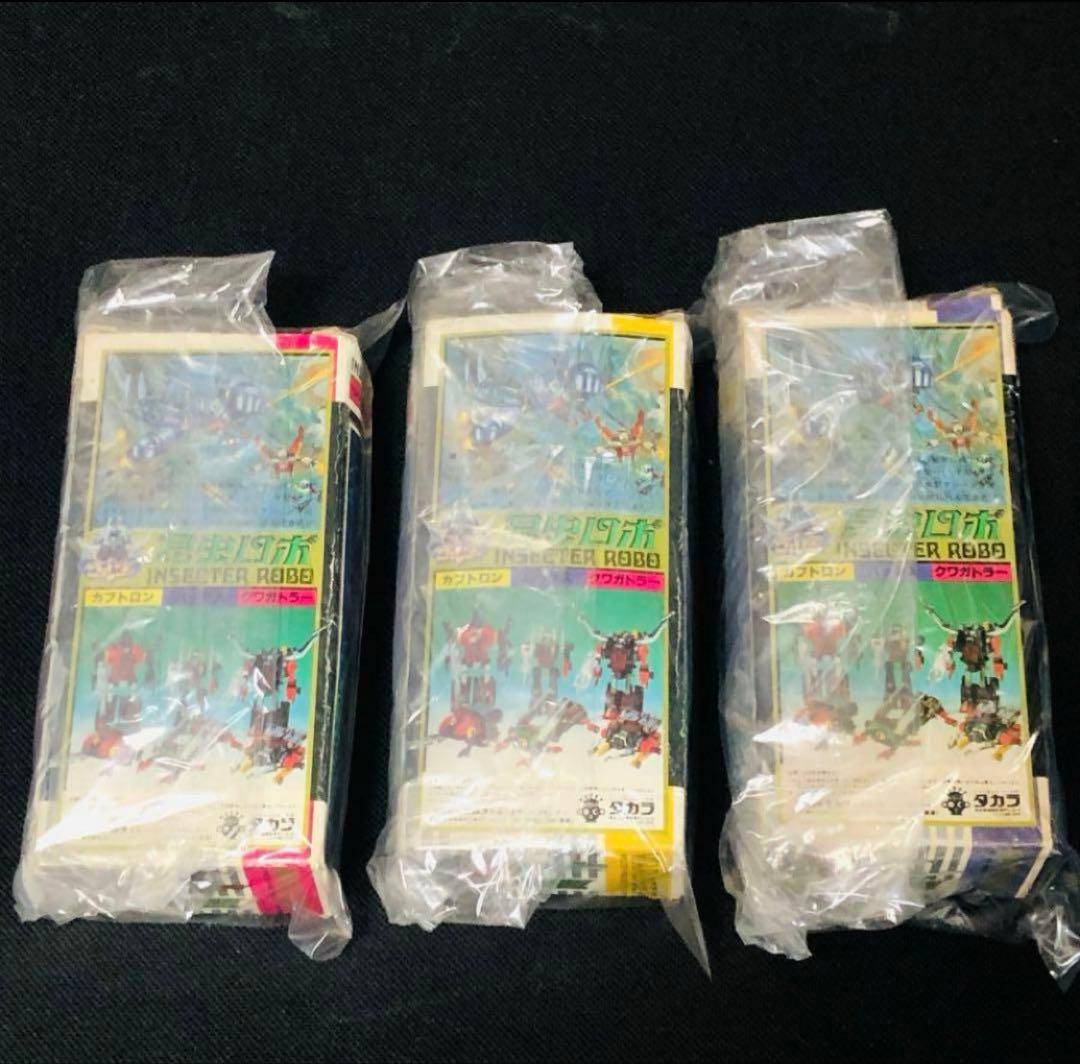 ダイアクロン　昆虫ロボ　３種セット　旧タカラ