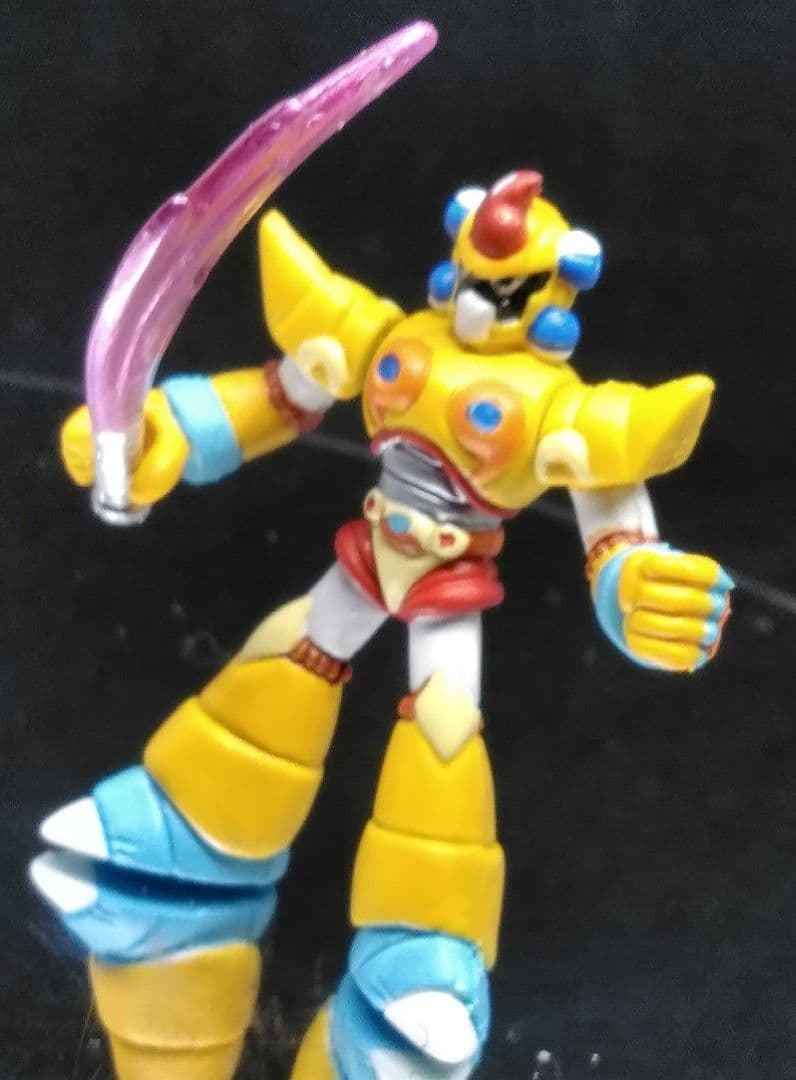 ロックマンX3 フィギュア ヴァジュリーラff 剣ver 消しゴム 　塗装品