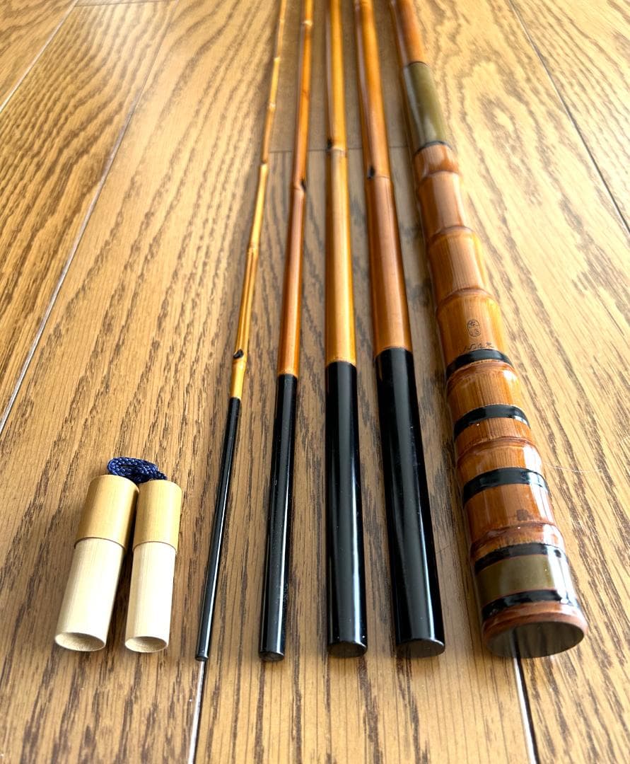 未使用【vintage】和竿　東光作　東作系　4.7M　5本継　極希少　極美品