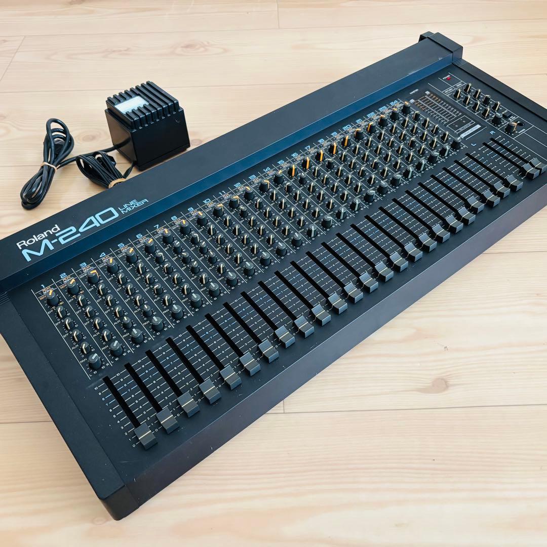 希少　ROLAND M-240 LINE MIXER ローランド　ミキサー