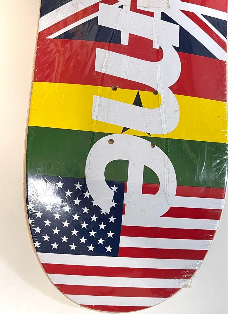 美品★Supreme 国旗デザイン スケートボードデッキ