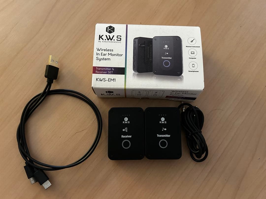 K.W.S ワイヤレスインイヤーモニター KWS-EM1