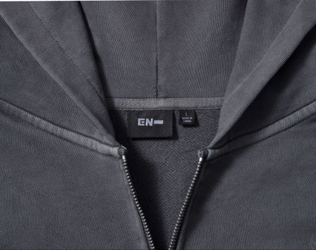 【新品未開封】エナプ ソンフン パーカー ダークグレーL