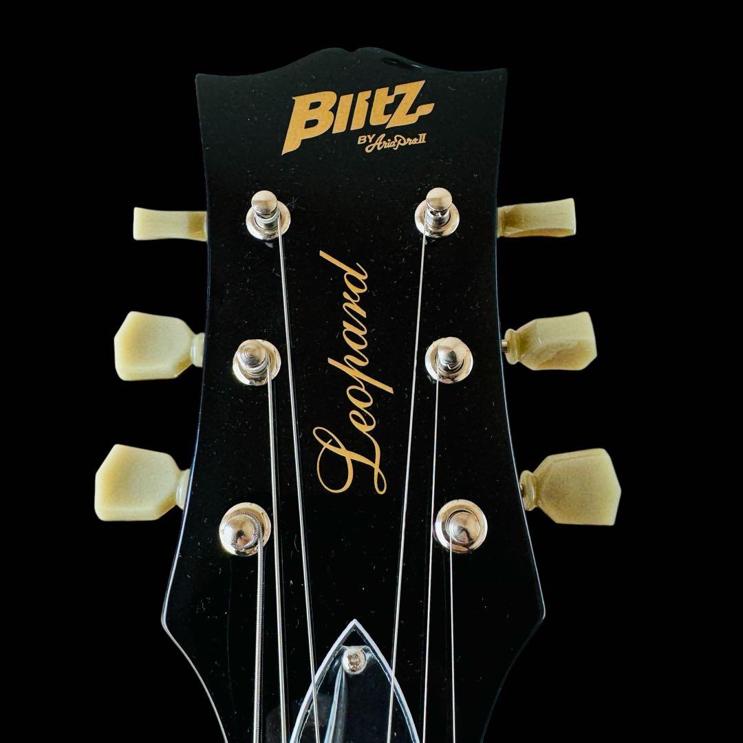 【美品】AriaPro Ⅱ Blitz レスポール　ブルー