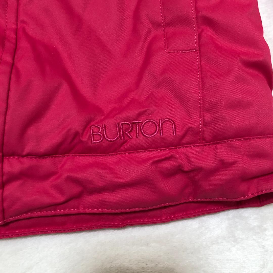 【極美品】バートン　キッズ5/6サイズ　スノボウエア上着　ピンク　かわいい☆