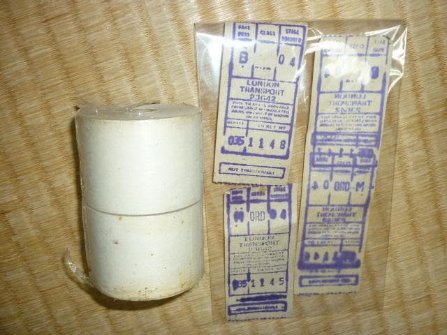 ◆極希少1950年代 イングランド製！ロンドンバス ギブソンA14 携帯用券売機