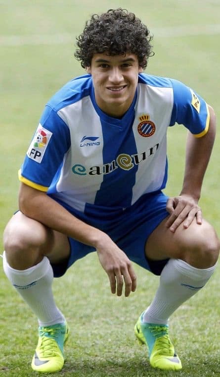 12-13 エスパニョール　コウチーニョ　リーニンオフィシャルユニフォーム