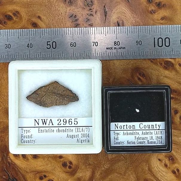 特撰★太古の隕石！ NWA2965隕石★+Norton County隕石 標本