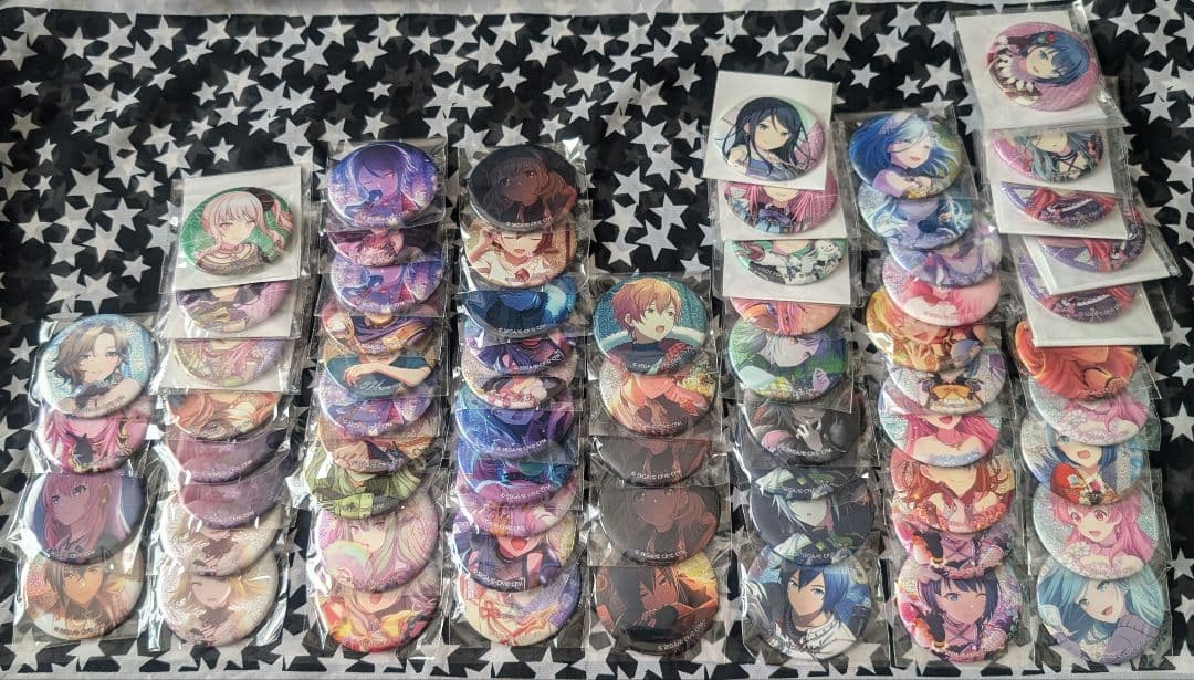 プロセカ グリッター ホロ 缶バッジ 66点 まとめ売り