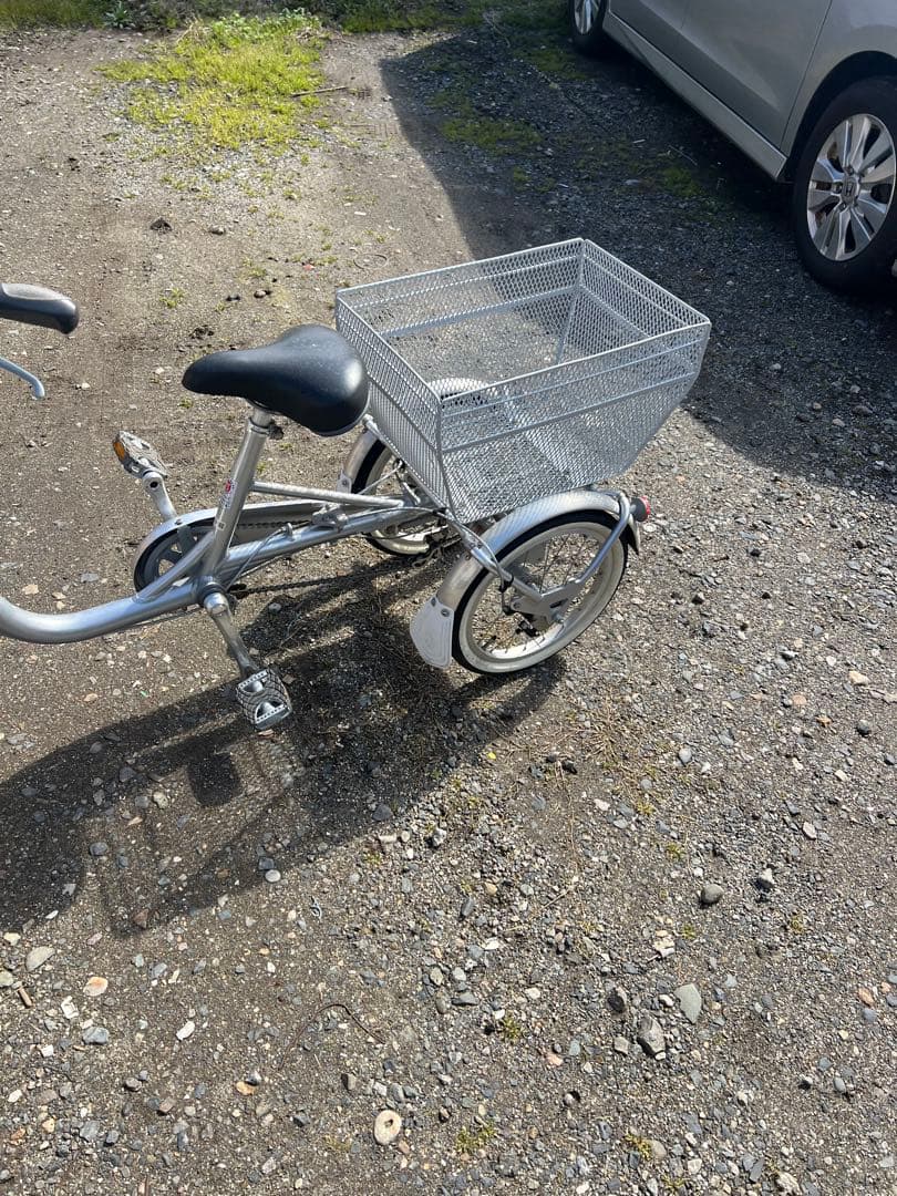 シルバー シティサイクル メッシュバスケット付き　新潟市引取り可能