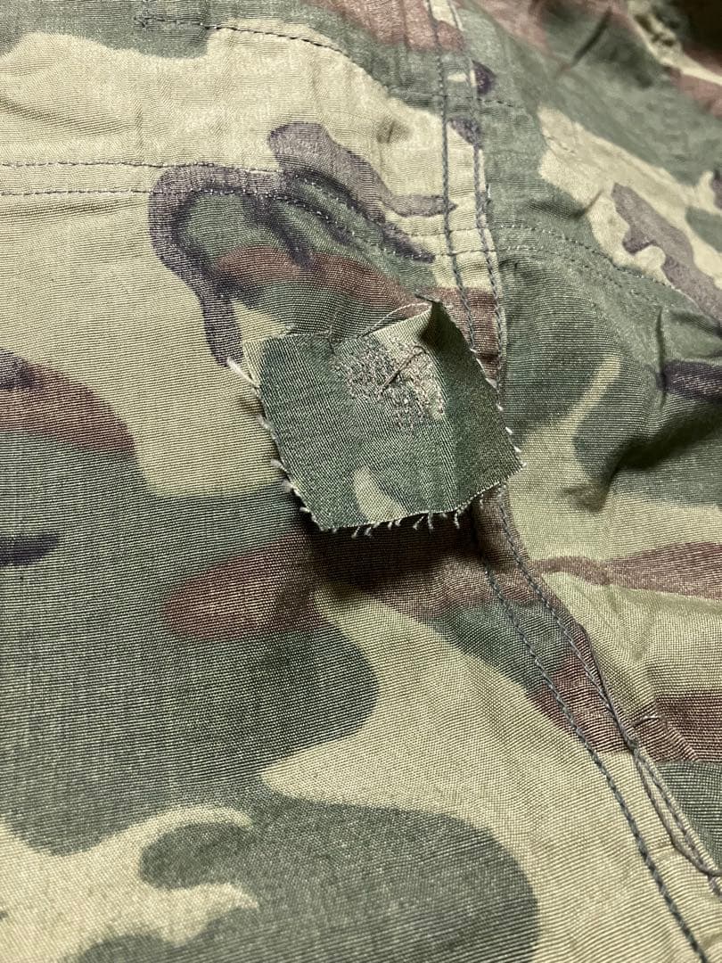 米軍実物　60's ジャングルファティーグ　ERDL ノンリップポプリン
