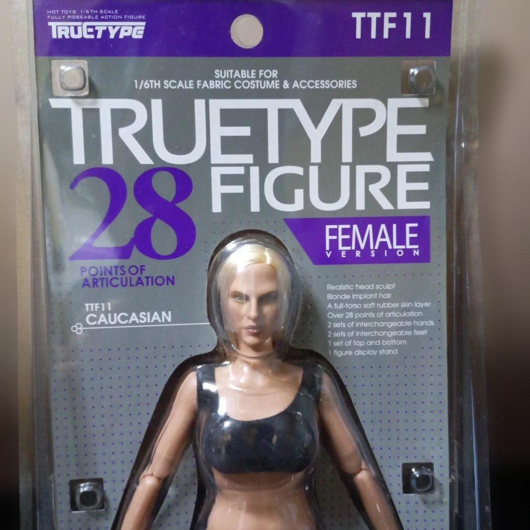 ホットトイズ トゥルータイプ28 1/6 コーカシアン白人女性素体 TTF11