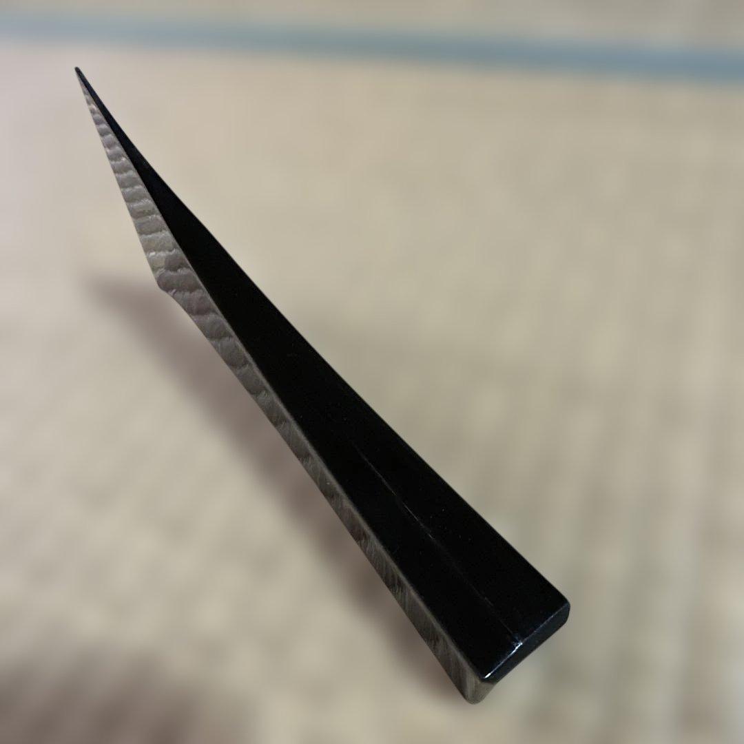 珍品！1枚もの黒水牛手許 津軽三味線用 鼈甲撥