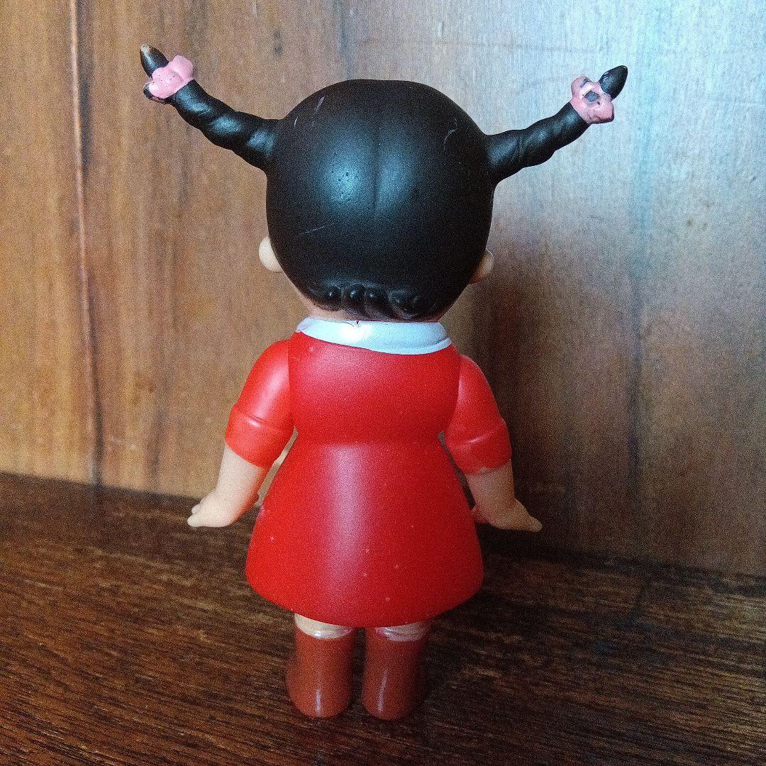 草原の少女　ローラ　日本アニメ企画　ソフビ　ソフトビニール　昭和レトロ