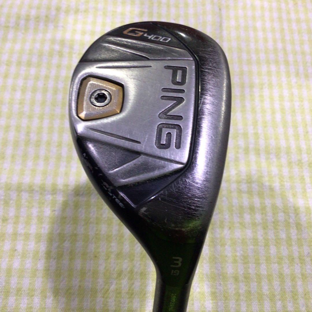 ピンG400 PING G400 3番ユーティリティ 19度　ワケアリ