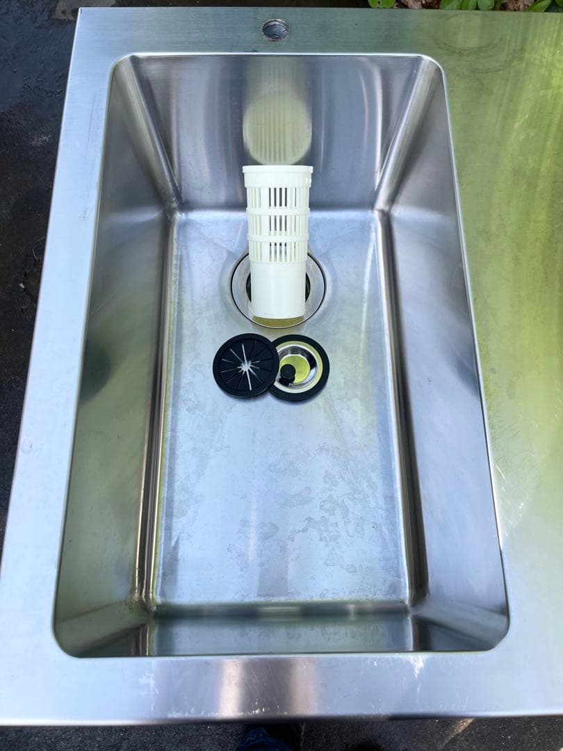 サンタさん ステンレスシンク付き作業台　1500×600×780