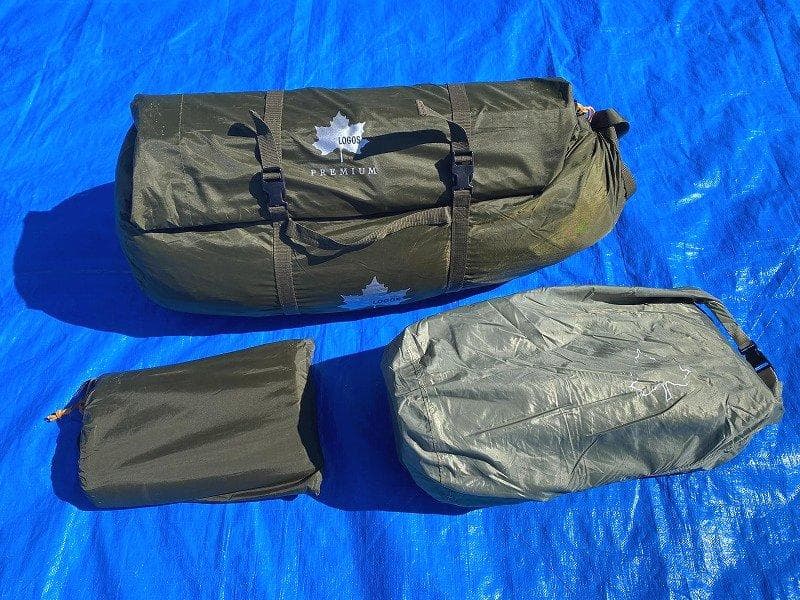 ロゴス プレミアム PANELグレートドゥーブル XL-BJ マット シート付き