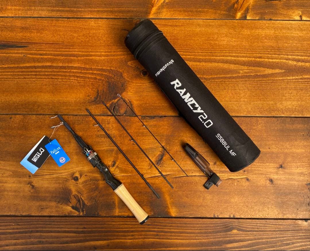 長さが変えられる　トラウトロッド　テレスコロッド　スピニングロッド 588UL