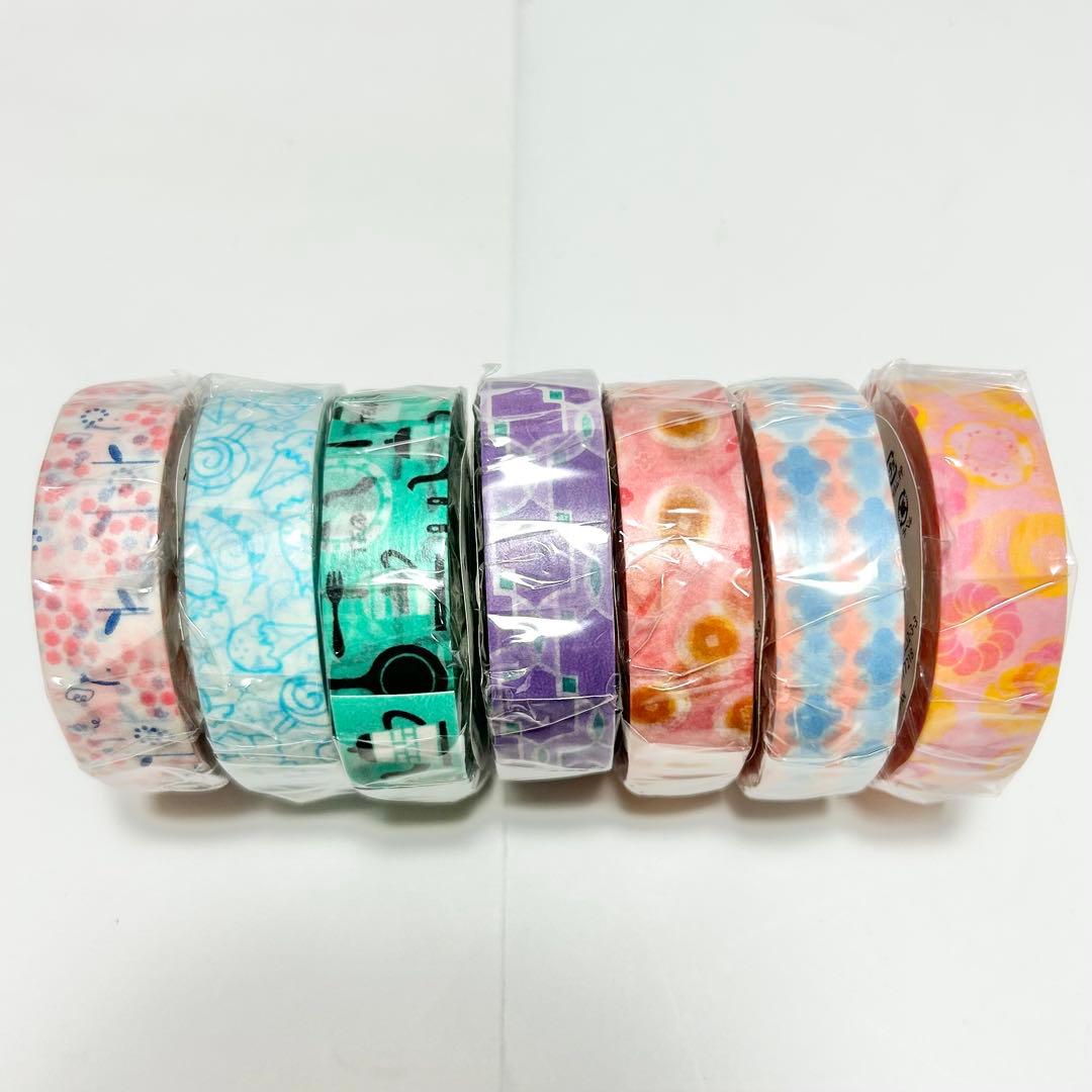 【新品・未開封】ニチバン プチジョア マスキングテープ 7本セット 廃番