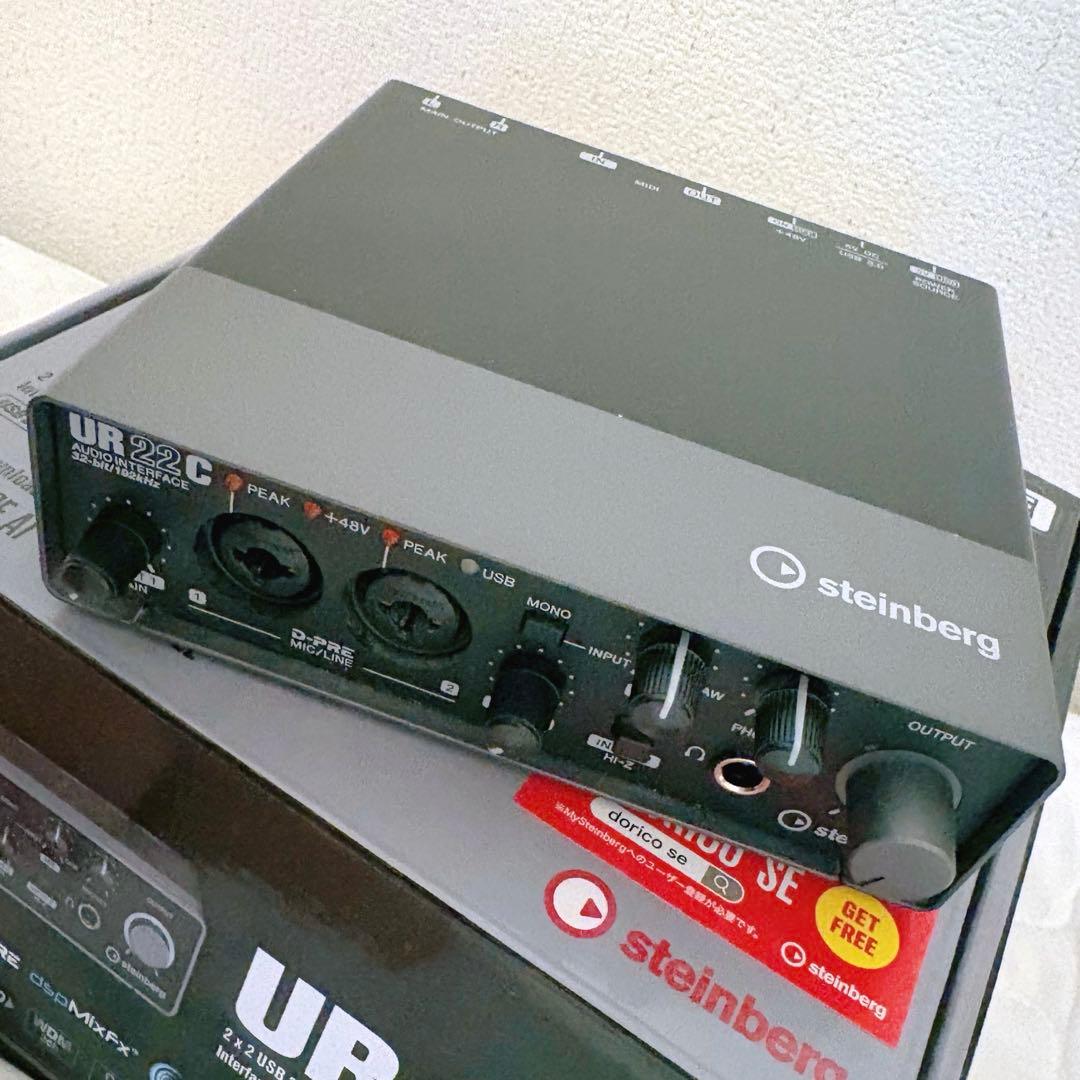 STEINBERG UR22Cオーディオインターフェイス32bit/192khz