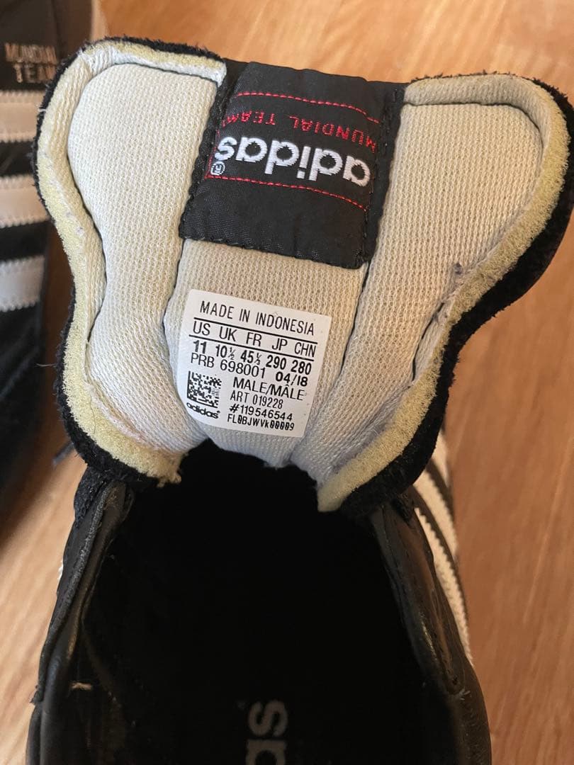 adidas　MUNDIAL TEAM　ムンディアルチーム　29.0センチ