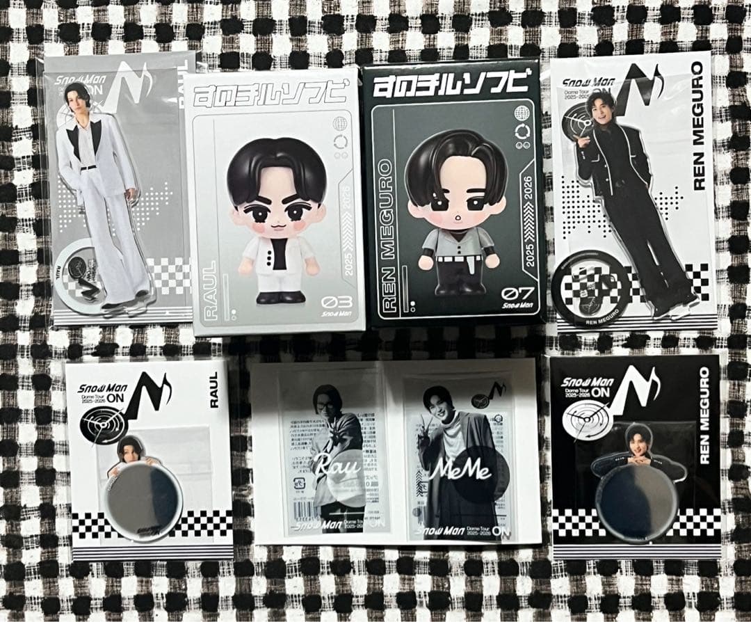 Man 目黒蓮　ラウール　ON ツアーグッズ　4点セット
