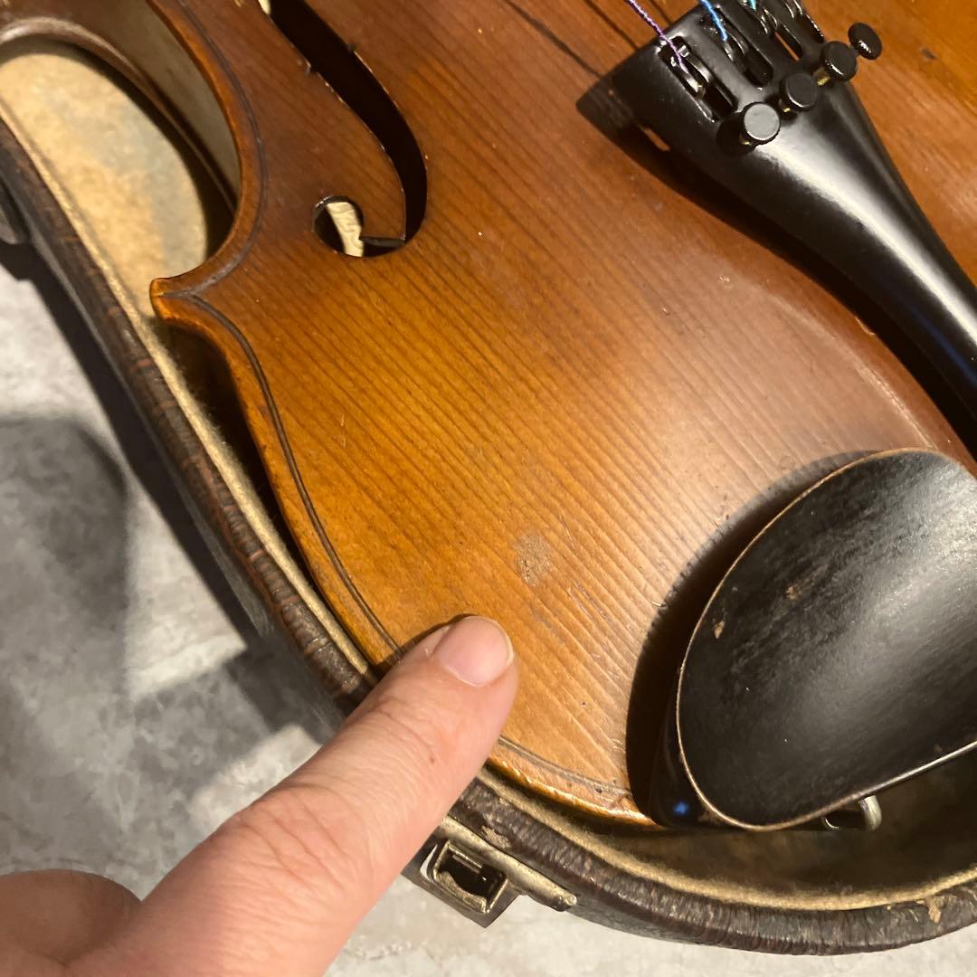 110年前の鈴木正吉バイオリン 4/4サイズ No不明