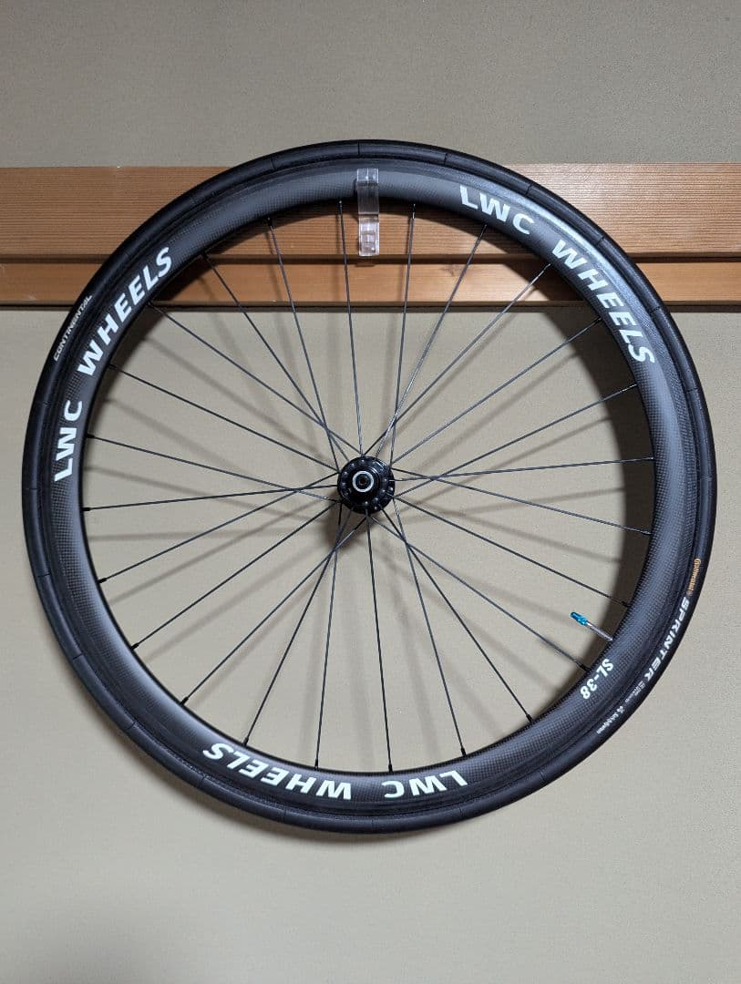 LWC WHEELS SL38 チューブラー　ホイール　軽量　ロードバイク