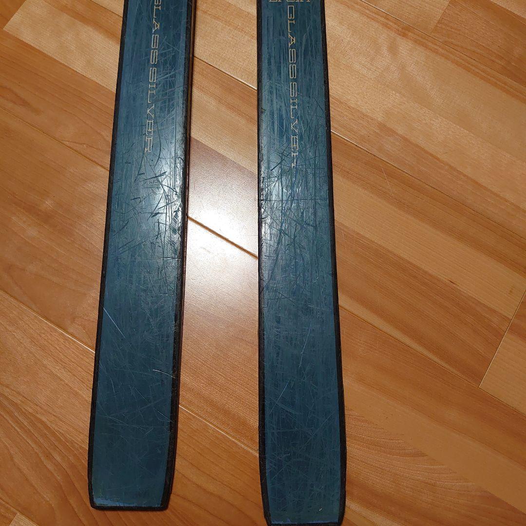 昭和レトロ　スキー板　カザマ　KAZAMA 超ロング　205cm 　希少