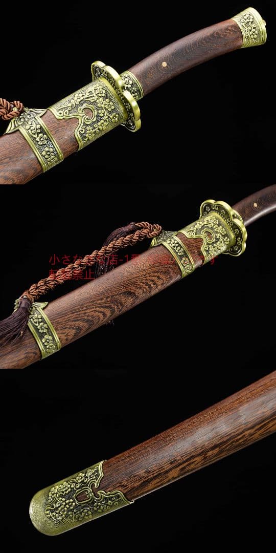 梅清刀-高性能マンガン鋼 古兵器 武具　刀装具　日本刀　模造刀 居合刀