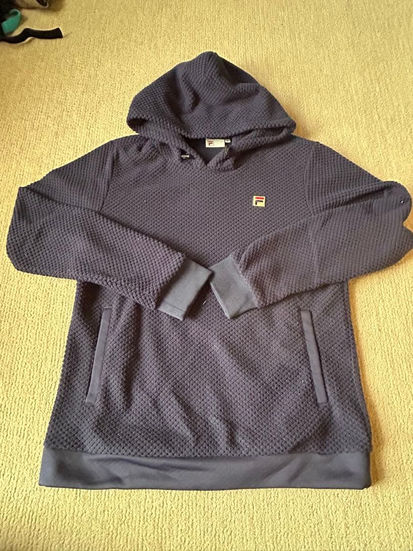 FILA ネイビー　フーディ　スコート　セットアップ