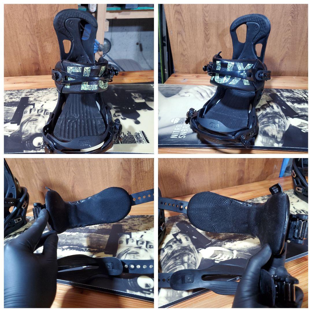 NITRO×FLUX×SALOMON 3点セット ブーツ交換可能　2636