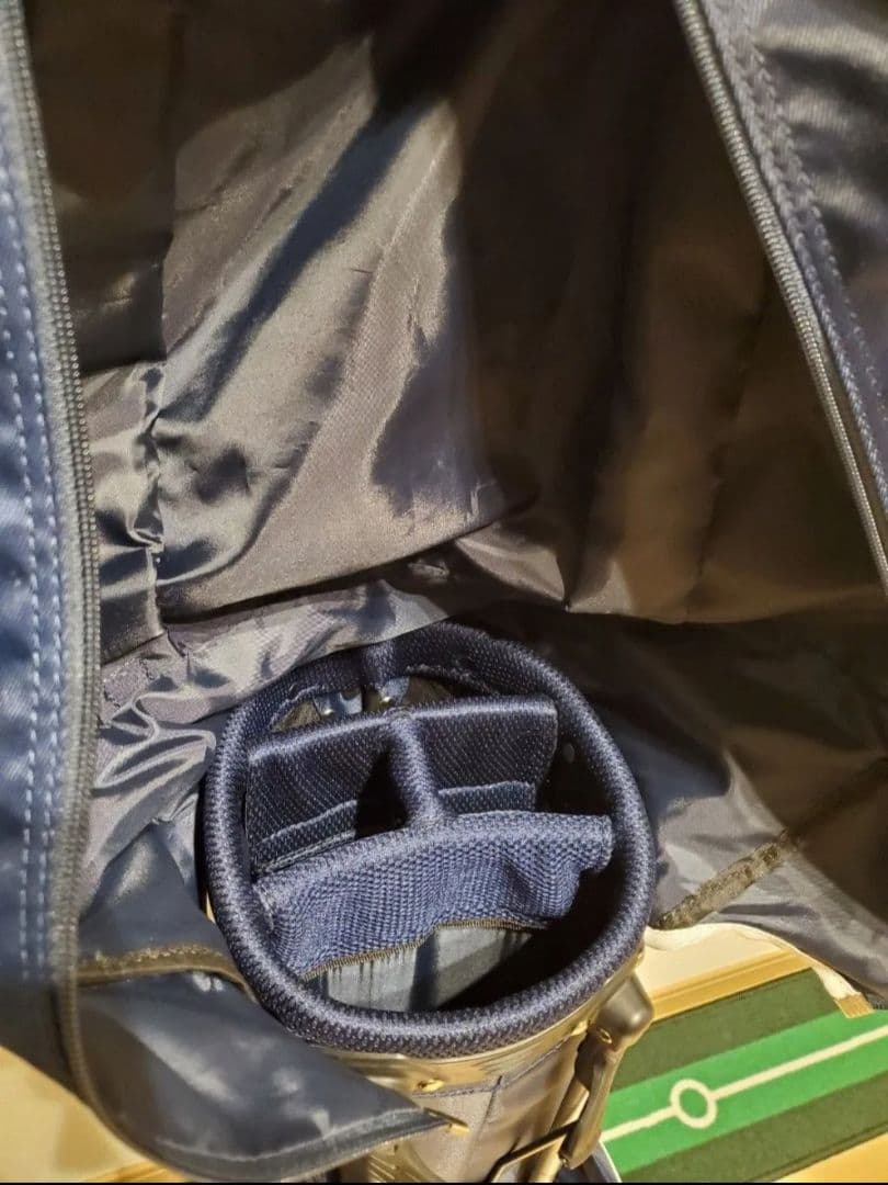 【美品】FIDRA スタンドキャディバッグ レディース アーガイル柄♡フィドラ