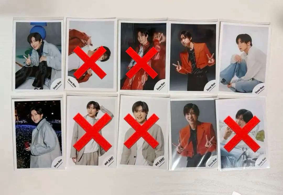 Man 目黒蓮 公式写真 95枚 まとめ売り