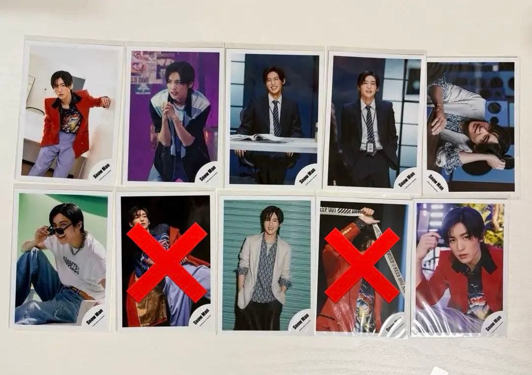 Man 目黒蓮 公式写真 95枚 まとめ売り