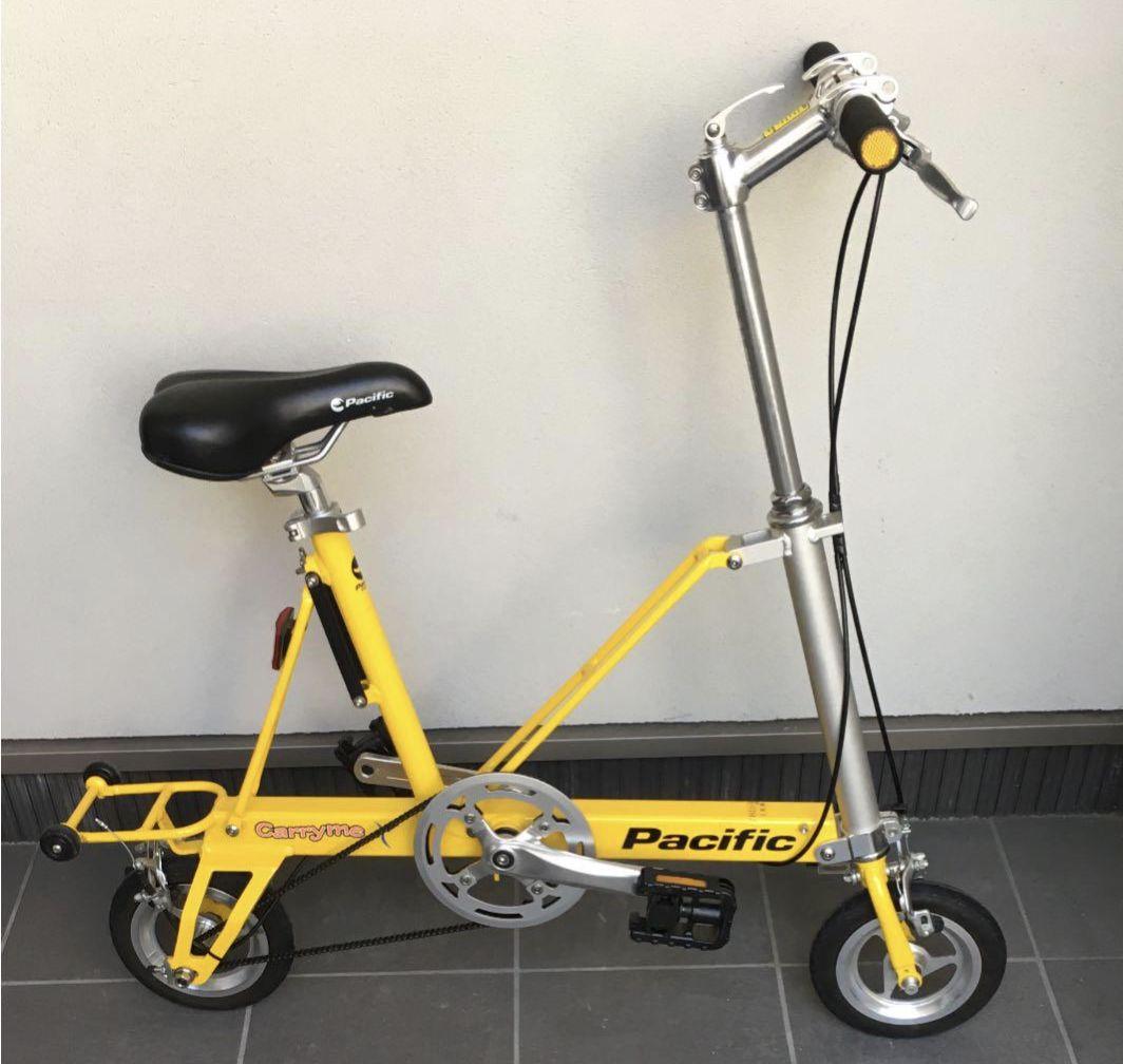 Pacific carry me 折りたたみ自転車 黄色（ジャンク品）