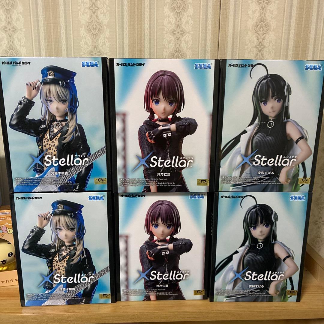 ガールズバンドクライ XStellar 井芹仁菜・河原木桃香 ・安和すばる