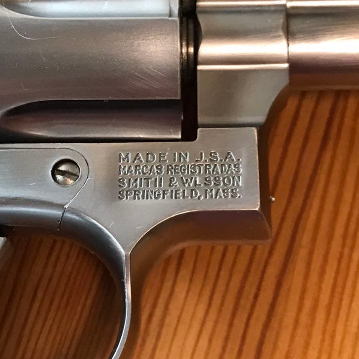 モデルガン　357マグナム　スミスアンドウェッソン　S&W