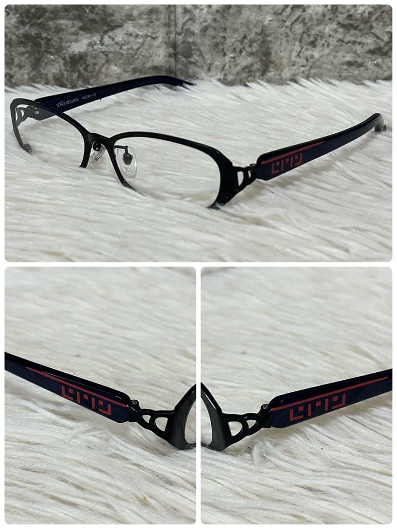 【新品未使用】希少　東方MEGANE 慧音モデル　コラボメガネ　度なし