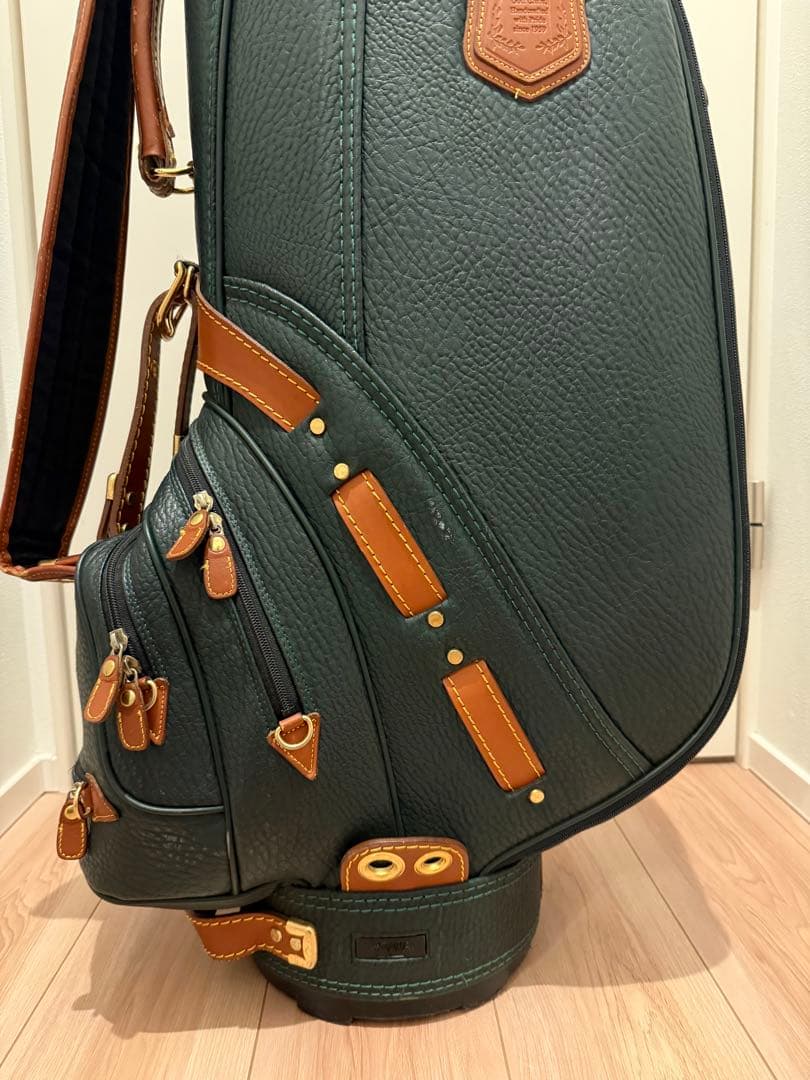 牛革 HONMA ホンマ ヘリテイジ キャディバッグ ゴルフバッグ 廃盤品